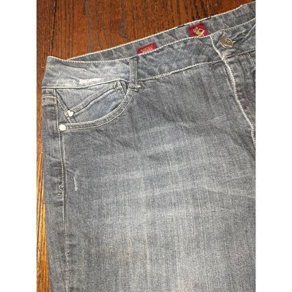 Vintage Size 16 Sasson Bootcut Boogie Denim Blue Jeans Pants with Pockets Casual - Picture 7 of 10